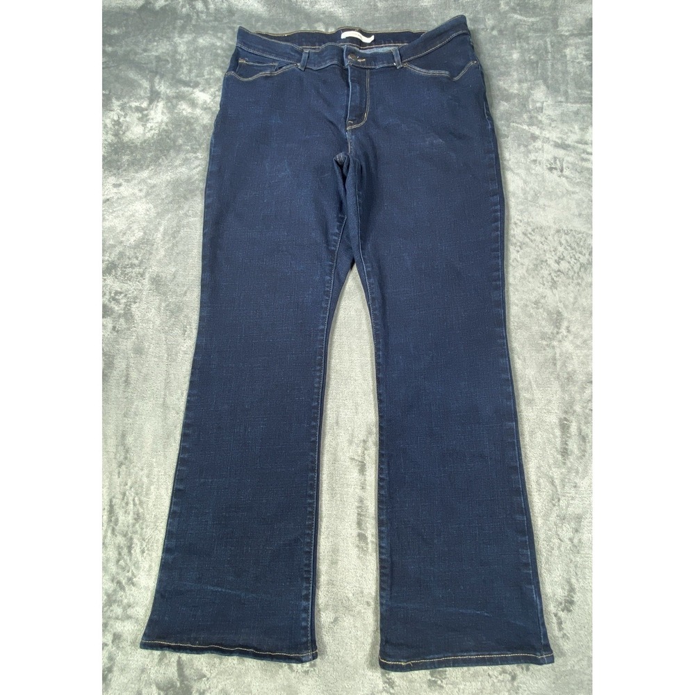 Levis Classic Bootcut Jeans 32x28 Blue Denim Water Less Dark Wash Red Tab Cowboy